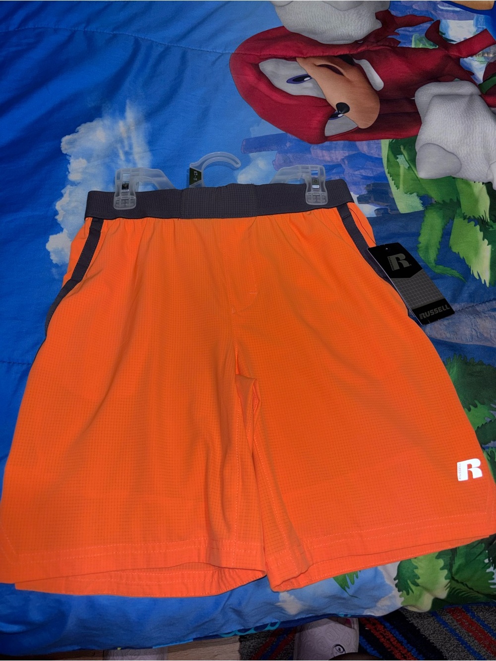 Russell Athletic Boys Orange Performance Shorts